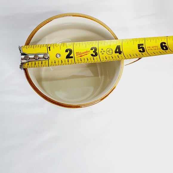 Vintage Sunnycraft  Korea Yellow & Orange Flowers Wide Coffee- Tea  Mug - Picture 10 of 10